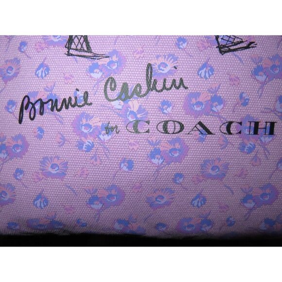 Coach 2018 Limited Edition Bonnie Cashin Purple Printed Canvas Walking Tote - Picture 8 of 13